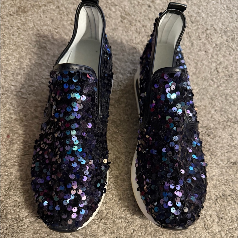 Sequin Slip-On Sneakers
